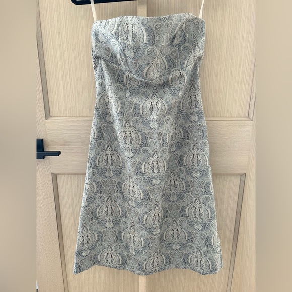 Strapless A-line Dress - Picture 1 of 3